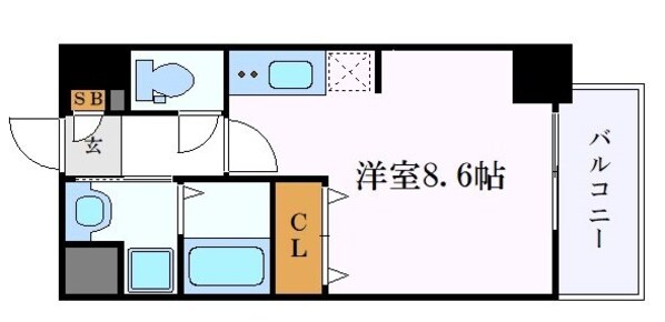 金山駅 徒歩8分 3階の物件間取画像